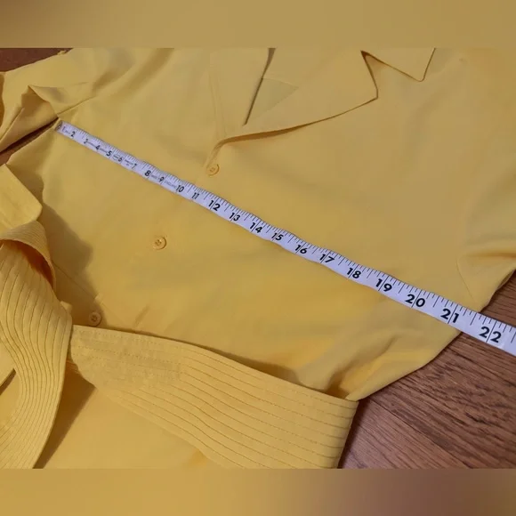 Yellow tiered Maxi Dress size M - Picture 9 of 12